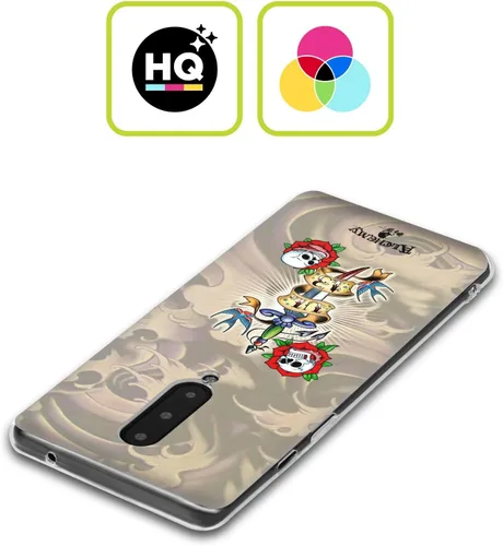 Vista 2 de Head Case Designs Officially Licensed Alchemy Gothic 13 Dagger Illustration Gel Case [Military Grade Protection] Compatible with Google Pixel 8 and