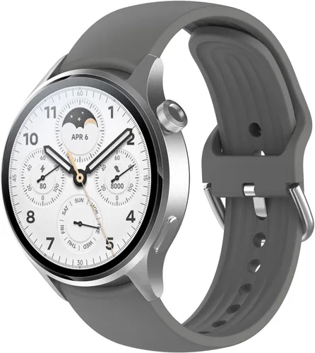 Vista 11 de Senter Correa de repuesto de liberación rápida de goma suave de 0.866 in para reloj inteligente Xiaomi S1 pro