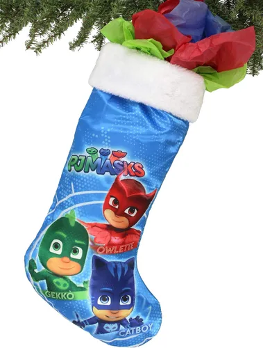 Vista 7 de EONE PJMasks - Calcetines de 17 pulgadas Owlette Gekko Catboy Saint Nick