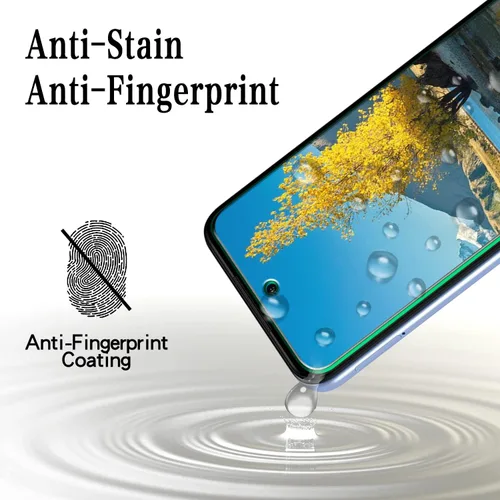 Vista 4 de MAYtobe Paquete de 2 protectores de pantalla de vidrio templado diseñados para Motorola Moto G Power 2022, antiarañazos, sin burbujas
