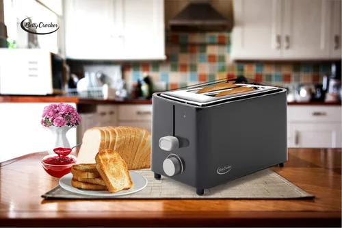Vista 5 de Betty Crocker bc-2605cb 2-Slice Toaster, color negro, Negro
