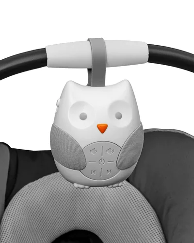 Vista 6 de Skip Hop - Máquina de sonido portátil para bebé, Stroll & Go, diseño de búho