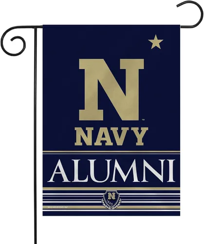 Vista 17 de Rico Industries NCAA Alumni - Bandera de jardín de doble cara de 13 x 18 pulgadas