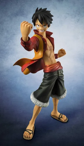 Vista 3 de Megahouse - One Piece - Retrato de piratas: Luffy Film Z Versión Ex Modelo Figura de PVC