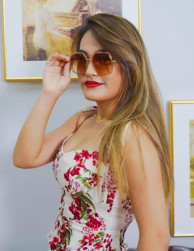 Vista 3 de FEISEDY Gafas de sol inspiradas en hexágono grandes para mujer, diseño irregular, estilo geométrico B2503