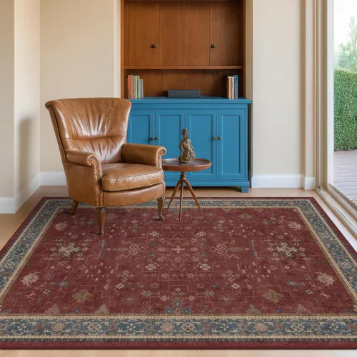 Vista 46 de Hazo Haus – Alfombra pequeña para entrada, cocina o baño, antideslizante con base de goma, resistente a las manchas y a la decoloración, diseño