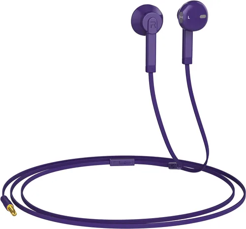 Vista 7 de ARC - Auriculares intraurales con cable, auriculares con micrófono, control de volumen deslizante, aislamiento de ruido, almohadillas