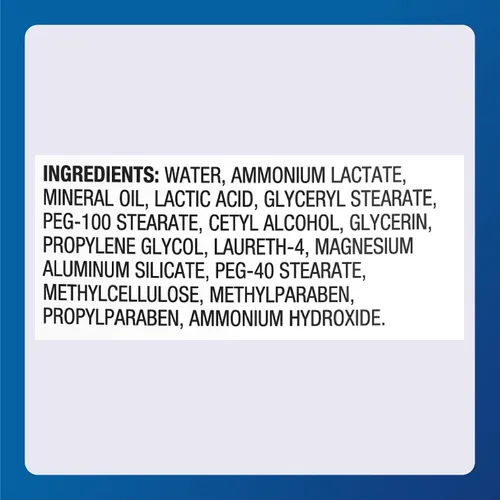 Vista 5 de Major Loción hidratante de lactato de amonio al 12%, loción de ácido láctico, ayuda a hidratar, suavizar y exfoliar la piel áspera y seca, loción