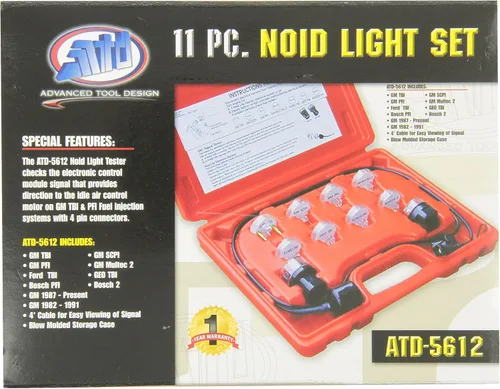 Vista 2 de ATD Tools 5612 - Juego de 11 luces noid