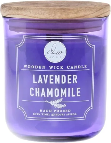 Vista 8 de DW Home Namaste - Vela perfumada de jazmín y chai para el hogar, tarro de vela de 7.5 onzas, 8.8 onzas, hasta 40 horas de combustión, vela perfumada