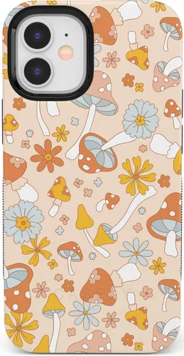 Vista 65 de Casely Funda para iPhone 12/12 Pro Funda de ondas metálicas negras y doradas con cobertura de 360 grados para tu teléfono, recortes precisos
