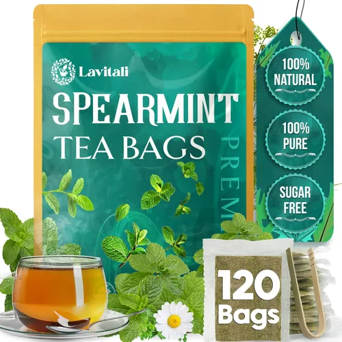 Vista 30 de Lavitali, Bolsas de té de raíz de bardana 60 bolsas, té de hierbas 100% puro Sin cafeína, bolsa de filtro ecológica rica en antioxidantes