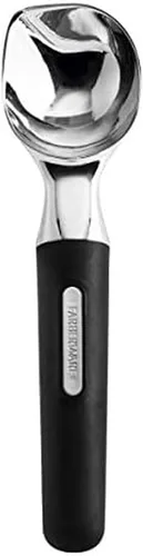 Vista 12 de Cuchara de helado profesional Farberware con mango cómodo, resistente, cuchara de grado profesional, cuchara de forma perfecta, ideal para cucharas