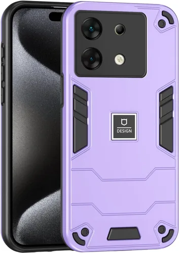 Vista 86 de Funda compatible con Redmi A1, compatible con Redmi A2 2 en 1 [PC dura + TPU], funda de teléfono negra
