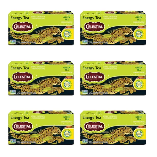 Vista 7 de Celestial Seasonings Té Verde Auténtico 20 Bolsas de Té