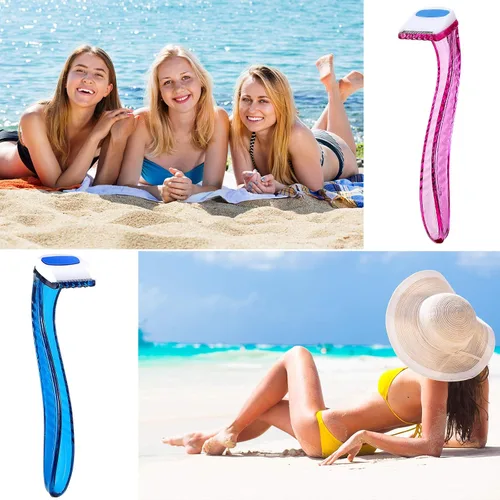 Vista 7 de Honoson - 30 piezas de maquinilla de afeitar de bikini para mujer, varios colores Colores surtidos