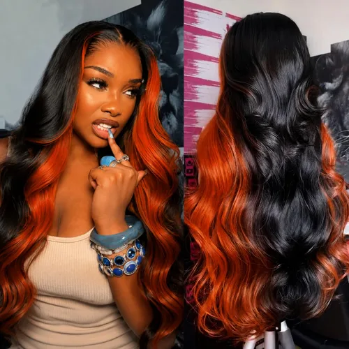 Vista 19 de Pelucas de cabello humano con encaje frontal 360 con cabello de bebé, pelucas de encaje frontal HD, densidad del 200%, pelucas de encaje frontal 360