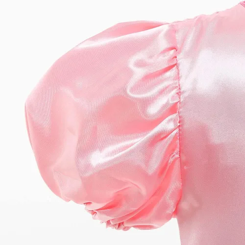 Vista 5 de Disfraz de princesa de melocotón para niñas con accesorios