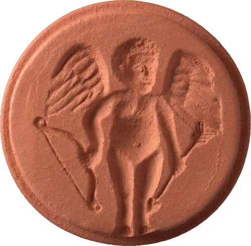 Vista 4 de JBK Pottery Sellos de Galletas de Terra Cotta para Hornear, Seguros para Horno y Lavavajillas - Cortador de Galletas, Moldeador, Prensa de Sellos