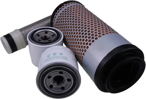 Vista 4 de Solarhome Nuevo kit de filtro de servicio compatible con excavadora Kubota U35-4 con motor D1703M