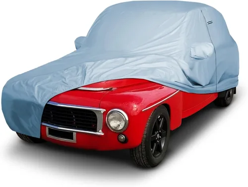Vista 83 de Funda de automóvil personalizada de alta calidad para Volvo 1800 1961-1973, resistente, impermeable, para todo tipo de clima, lluvia, nieve