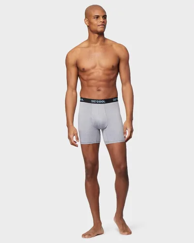 Vista 3 de 32 GRADOS COOL - Calzoncillos tipo bóxer de secado rápido para hombre, con cintura elástica cómoda