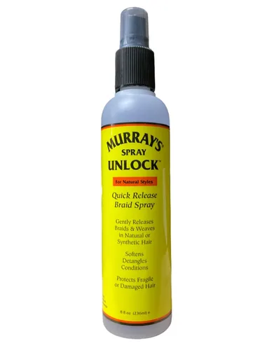 Vista 2 de Murrays Unlock Spray de liberación rápida para trenzas, 8 onzas