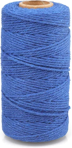 Vista 7 de G2PLUS Cuerda Negra, 2MM 328 Pies de Cuerda de Algodón Natural para Manualidades, Cuerda de Algodón Negra para Panaderos, Cuerda de Embalaje