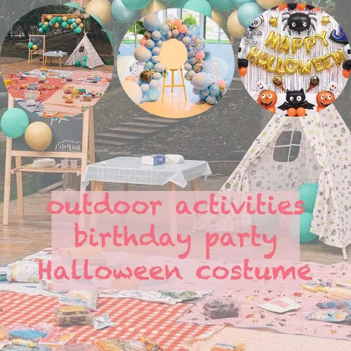 Vista 5 de Girls Princess Dress up Costume Kid Cosplay Party Dress, Rainbow Unicorn Dress Up Costume for Halloween