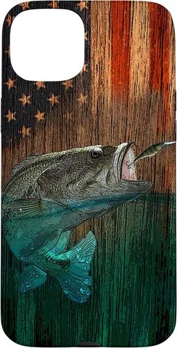 Vista 9 de iPhone 16 Largemouth Bass pesca pescadores caso