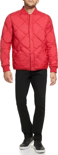 Vista 3 de Calvin Klein Chaqueta acolchada reversible con diamantes para hombre
