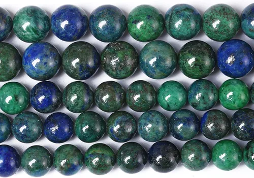 Vista 116 de 4MM 88 piezas de cuentas sueltas de piedra natural verde turquesa africana para hacer pulseras y collares de bricolaje