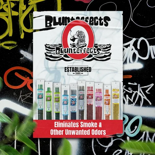 Vista 3 de Blunteffects Incienso pequeño bañado a mano - Caja de 72 paquetes surtidos