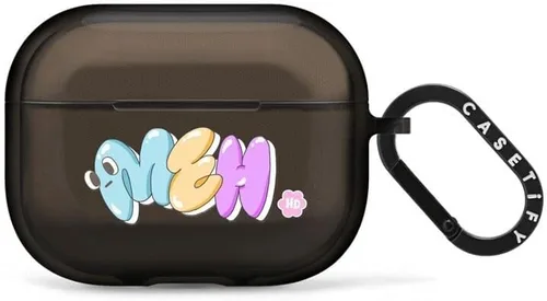 Vista 19 de CASETiFY Impact Airpods Pro (3ª) - Funda con anillo, color negro
