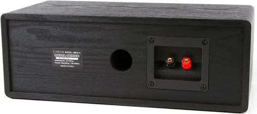 Vista 4 de Micca MB42-C - Altavoz de canal central para cine en casa, sonido envolvente, pasivo, de 2 vías (negro, cada uno)