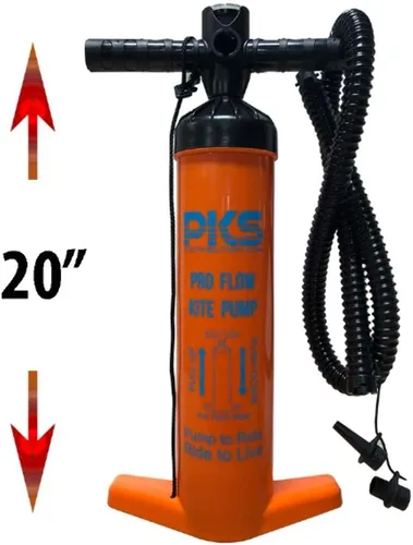 Vista 2 de PKS Bomba de cometa Pro Flow V3 de 20" para Kiteboarding SUP