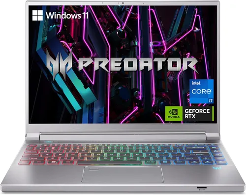 Vista 18 de Acer Predator Triton Neo 16 Gaming Creator Laptop 16 pulgadas WQXGA 240Hz Calman verificado Alimentado por IA Procesador Intel Core Ultra 7
