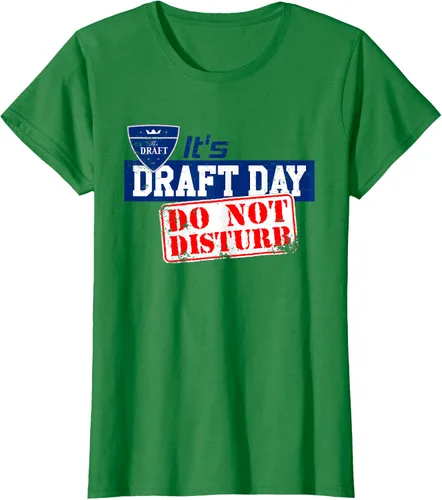 Vista 44 de It 's Fantasy Fútbol Proyecto de Día, Do Not Disturb playera, Anaranjado Gris Oscuro