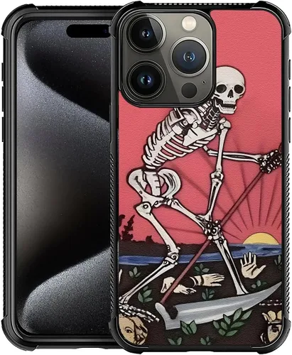 Vista 37 de CARLOCA Funda compatible con iPhone 15, increíble patrón de luz espacial nebulosa para niñas y niños, ultra protección, a prueba de golpes