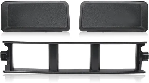 Vista 11 de GRAND ORANGE Panel de rejilla inferior negro compatible con camioneta Ford F150 2009-2014.