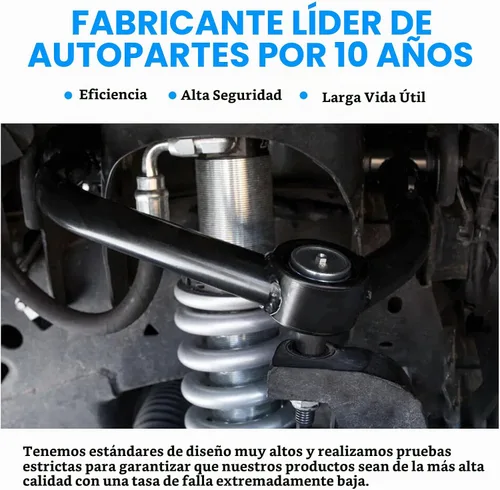 Vista 7 de Brazos de control superiores delanteros con rótula para Nissan Pathfinder Frontier 2005-2019, 2005-2012, Xterra 2005-2015 Kit de suspensión K621245