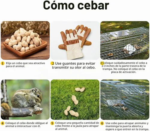 Vista 4 de Timaze Trampa plegable para animales vivos de 24
