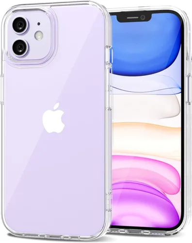 Vista 178 de LoeoeL para iPhone 8 Plus/ 7 Plus Funda Transparente, Funda Híbrida de Teléfono [Plástico Duro y Parachoques de Silicona Suave] Cubierta Protectora
