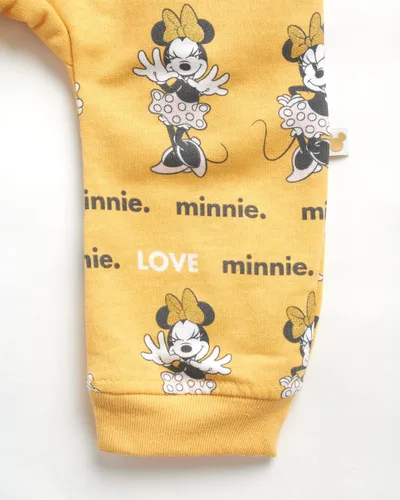 Vista 5 de Disney Minnie Mouse - Conjunto de 2 piezas para bebé, mameluco de forro polar de manga larga (recién nacidobebé)