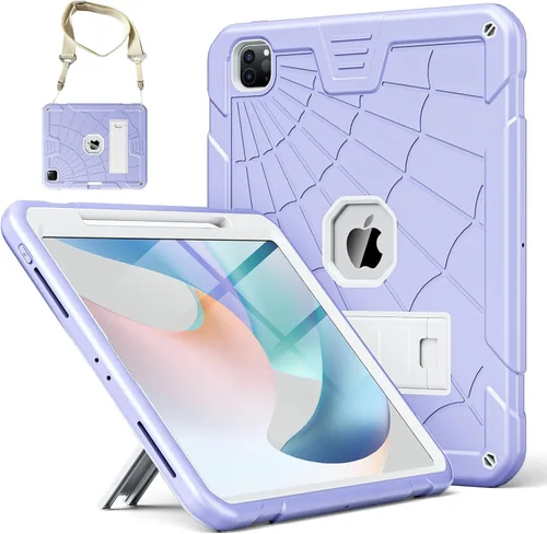 Vista 15 de TSQQST Funda para iPad Pro de 11 pulgadas Funda M4 5ª generación 2024, iPad Pro 11 Funda con soporte para lápiz + soporte, funda protectora