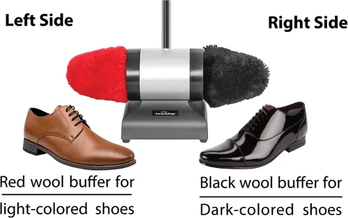 Vista 5 de JOUNJIP Dual Wool Buffer Replacement Covers - Handmade 100% Lambswool Polisher Bonnets - for 2.5 x 3.5 Inch Buffing Cones