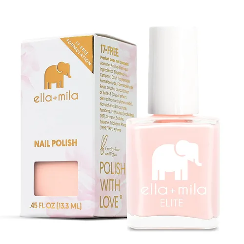 Vista 16 de ella+mila Esmalte de uñas profesional – Esmalte de uñas de secado rápido – Fórmula de larga duración y resistente al astillado