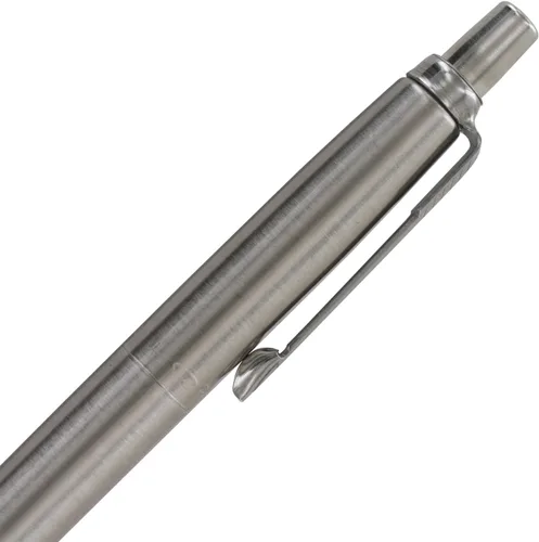 Vista 5 de Parker Bolígrafo Jotter, acero inoxidable, punta media, tinta negra