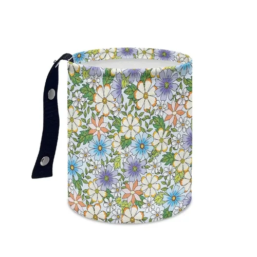 Vista 36 de Papelera portátil con bandera de Estados Unidos, reutilizable, impermeable, multiusos, organizador de coche, artículos esenciales para viajes por