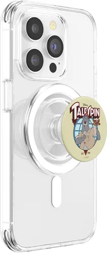 Vista 3 de Disney TaleSpin Baloo Logo Retrato PopSockets MagSafe PopGrip para iPhone